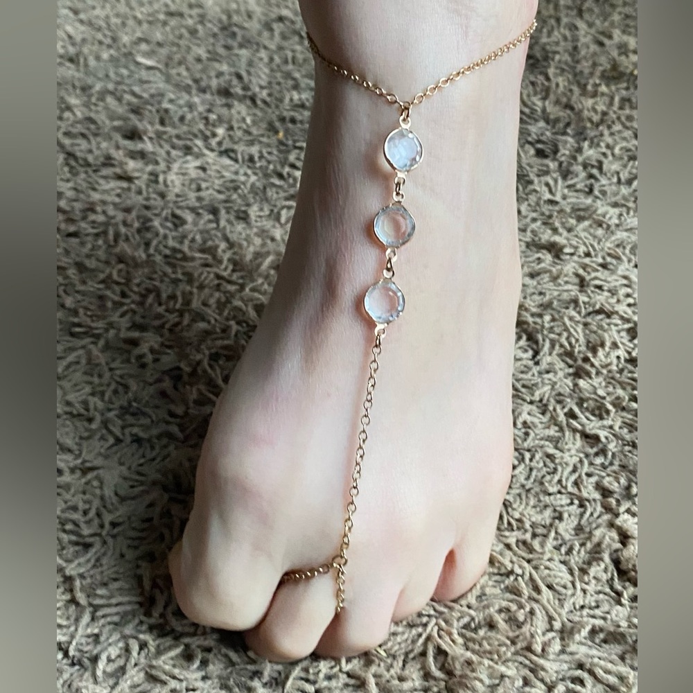Barefoot sandals anklet
